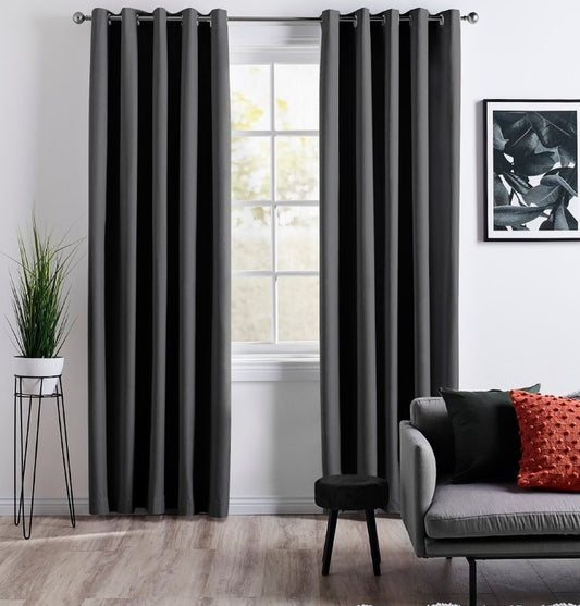 Eyelet Willow Blockout Curtains